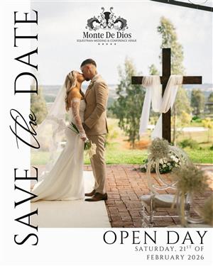 Join us 21st Feb 2026 from 9am to 3:30pm for our Wedding Open Day
