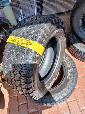 2x  General Graber AT3 17 bakkie