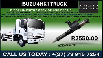 Isuzu 4HK1 Truck Diesel Injectors 