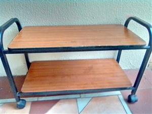 TV Trolley On Wheels