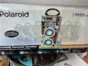 polaroid portable karaoke speaker