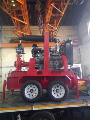 Water pump. Diesel water pump. Irrigation pump. Mining dewatering pump.
