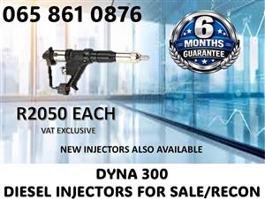 DYNA 300 DIESEL INJECTORS FOR SALE / RECON WITH WARRANTY JOHANNESBURG