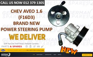 CHEV AVEO 1.6 ( F16D3 ) POWER STEERING PUMP – BRAND NEW FOR SALE 