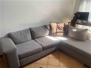 L-shaped couch 