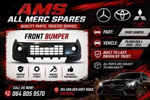 NEW Mitsubishi Pajero Gen 4 (2010–2013) Front Bumper