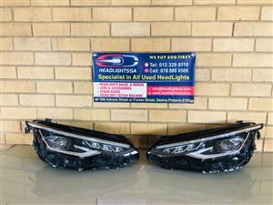 VW Golf 8.5 (IQ Light) left and right side Matrix LED xenon headlights 