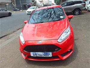 2016 FORD FIESTA ST 1.6GDTI ECOBOOST MANUAL SPARE KEY ORANGE Color  