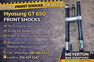 Hyosung GT 650 forks