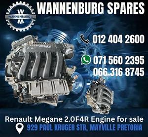 Renault Megane 2.0 F4R Engine