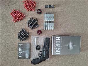 Brand new Umarex HDR 50 Home Self Defence Revolver Complete Package Deal.
