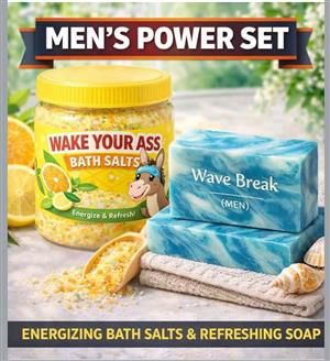 Men’s Power Bath Set