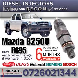 Mazda B2500 diesel injectors for sale