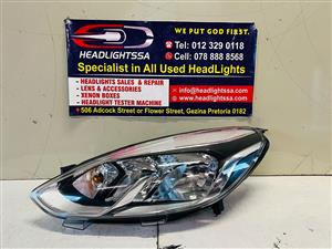 Ford Fiesta left side standard headlight 