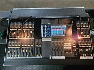Yamaha M7CL Mixing desk in case with 60m analogue snakes in cases. Ready to use.