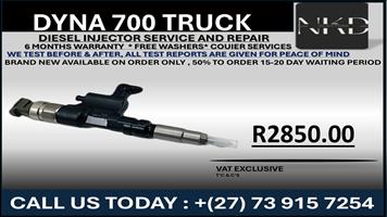 Dyna 700 Truck Diesel Injectors 