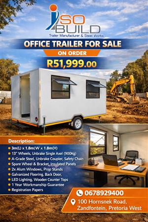 Office Trailer for Sale