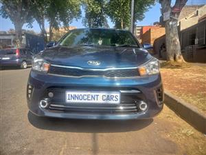 2021 KIA PEGAS SEDAN 1.4 PETROL, MANUAL, NAVY BLUE COLOR, MILEAGE 75000KMS