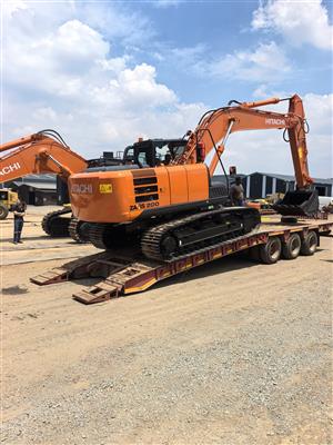 Excavators for hire