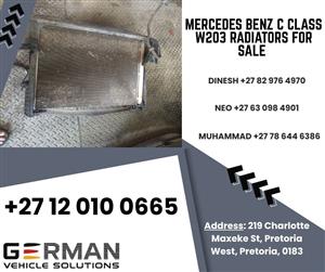 mercedes benz c class w203 radiator for sale 