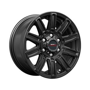 16″ A-Line Tempo 6/130 Velvet Black Alloy Wheels
