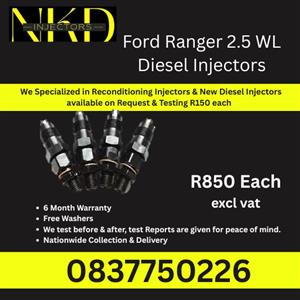 FORD RANGER 2.5 WL DIESEL INJECTORS FOR SALE