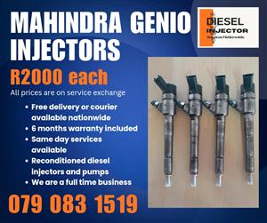 MAHINDRA GENIO INJECTORS FOR SALE WITH WARRANTY 