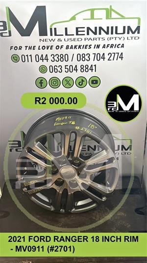 2021 FORD RANGER 18 INCH RIMS AVAILABLE