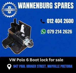 VW Polo 6 Boot lock