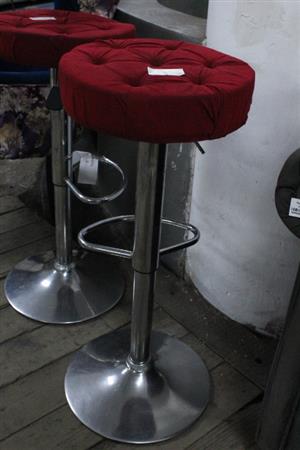 RED BAR STYLE CHAIR(S066911A)