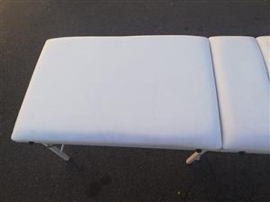 White Massage Bed