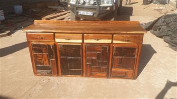 4 laai  kas. 4 drawer cabinet sleeper wood