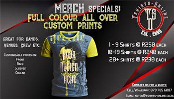 FULL COLOUR ALL OVER PRINTS