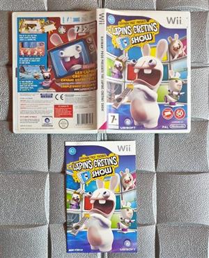 Nintendo Wii The Lapins Cretins Show Game Used