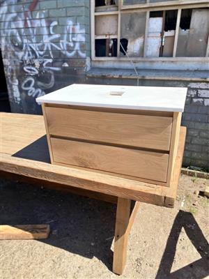Oak bathroom Vanity