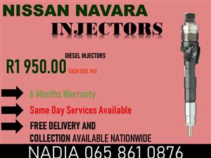 NISSAN NAVARA YD25 DIESEL INJECTORS FOR SALE OR TO RECON