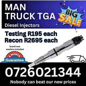 MAN TRUCK TGA diesel injectors for sale