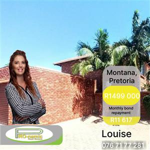 SUPER MODERN 4 BEDROOM DOUBLE STOREY HOUSE IN COMPLEX FOR SALE IN MONTANA, PTA