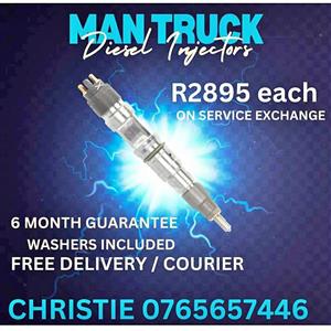 Man Truck Diesel Injectors For Sale with 6month Guarantee