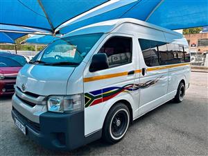 2021 TOYOTA QUANTUM 2.5 D4D 15 SEAT Transmission: Manual  Mileage:  Fueltype: Diesel White