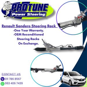 Renault Sandero - OEM Reconditioned Steering Racks