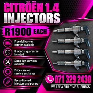 CITROËN C3 1.4 INJECTORS FOR SALE WITH WARRANTY 