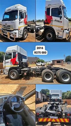 2016 - Nissan UD QUON GW 26 450 Double Axle Truck now on sale  | Excellent Condition