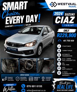 2024 Suzuki Ciaz 1.5 GL A/T