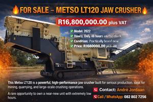 METSO LT120 JAW CRUSHER 