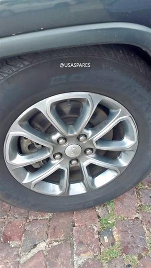 2014 JEEP GRAND CHEROKEE 3.6 WK2 USED RIMS FOR SALE CONTACT: OLOFF - 