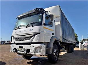 2022 mitsibusi Fuso 26.280 tautliner for sale