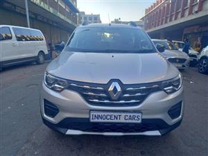 2024 RENAULT TRIBER 1.0 PETROL,  MANUAL, SILVER COLOR, MILEAGE 3000