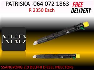 SSANGYONG 2.0 DELPHI DIESEL INJECTORS