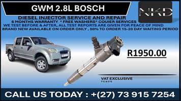 GWM 2.8L Diesel Injectors 